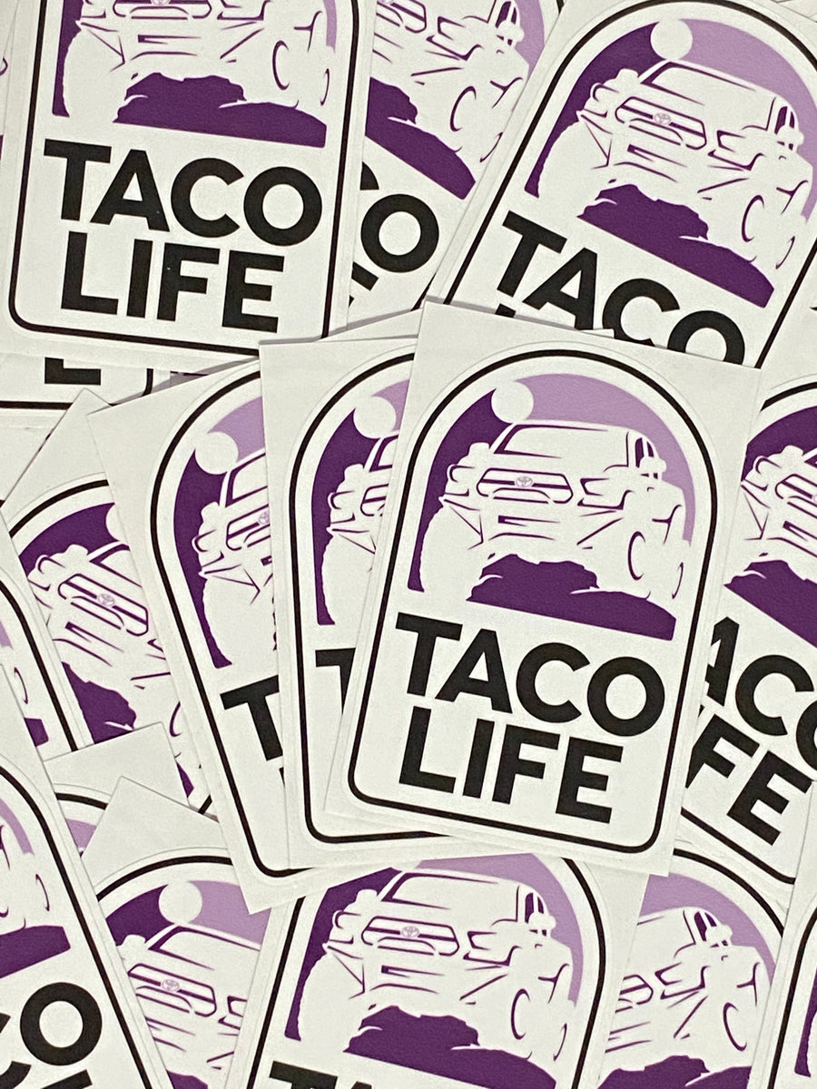 Taco Life Sticker