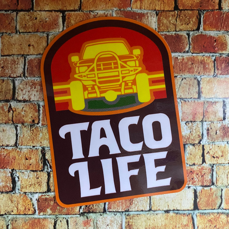 Taco Life V4 sticker